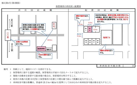 車庫法|自動車の保管場所の確保等に関する法律施行規則（平成三年国家。